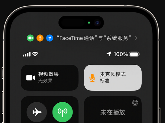 英州镇苹果授权维修网点分享iPhone在通话时让你的声音更清晰 