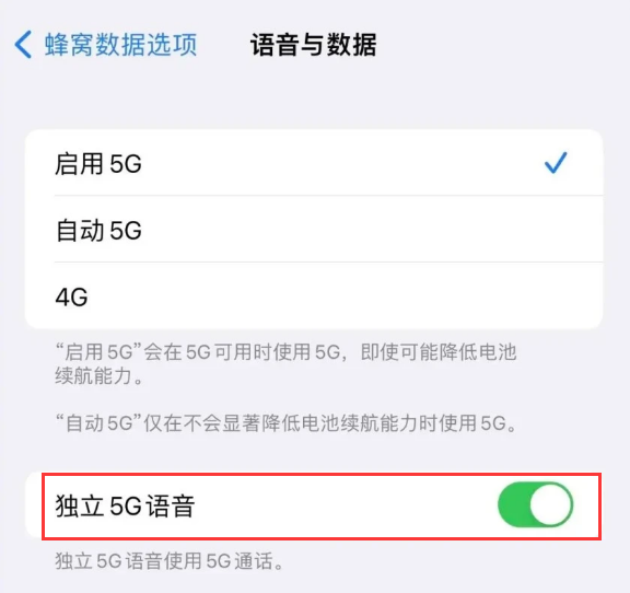 英州镇苹果14维修分享iPhone 14 Pro如何开启VoNR 