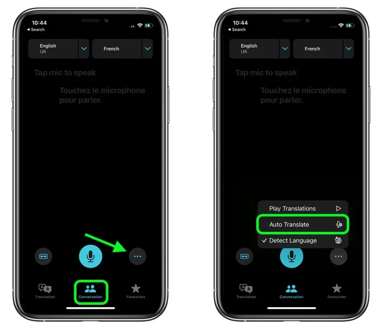 英州镇苹果手机维修分享iOS 15 “翻译” App 新改进 