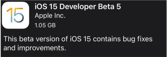 英州镇苹果手机维修分享如何升级到iOS15.0 beta5 